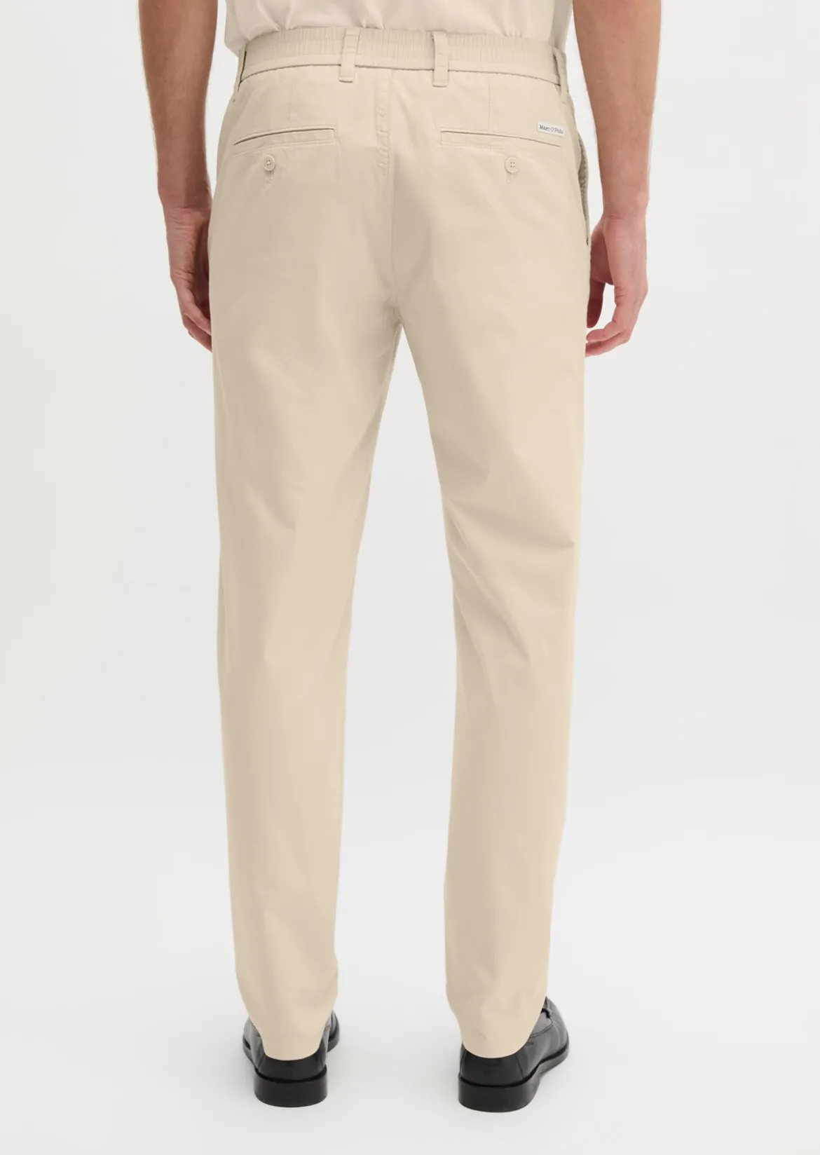 Chino Model Morot Jogger tapered aus technischem Popeline-Stretch