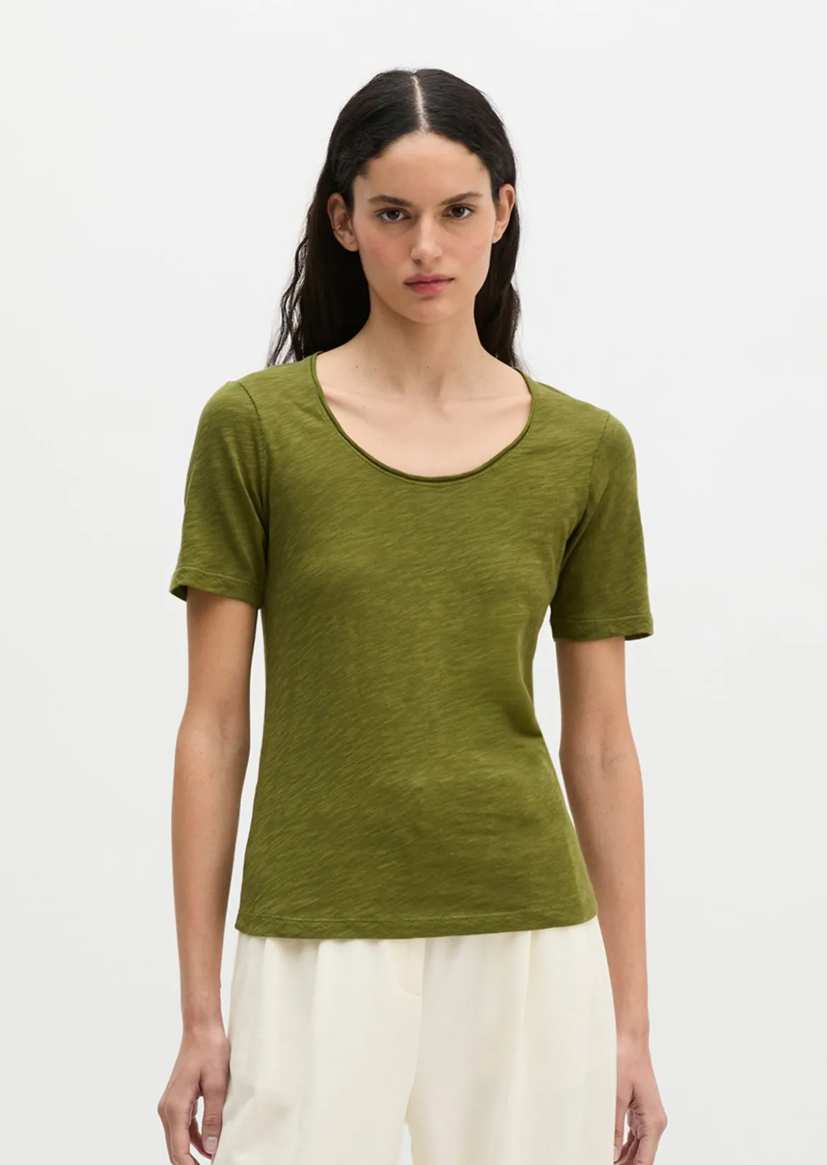 DfC T-Shirt regular aus Slub-Jersey