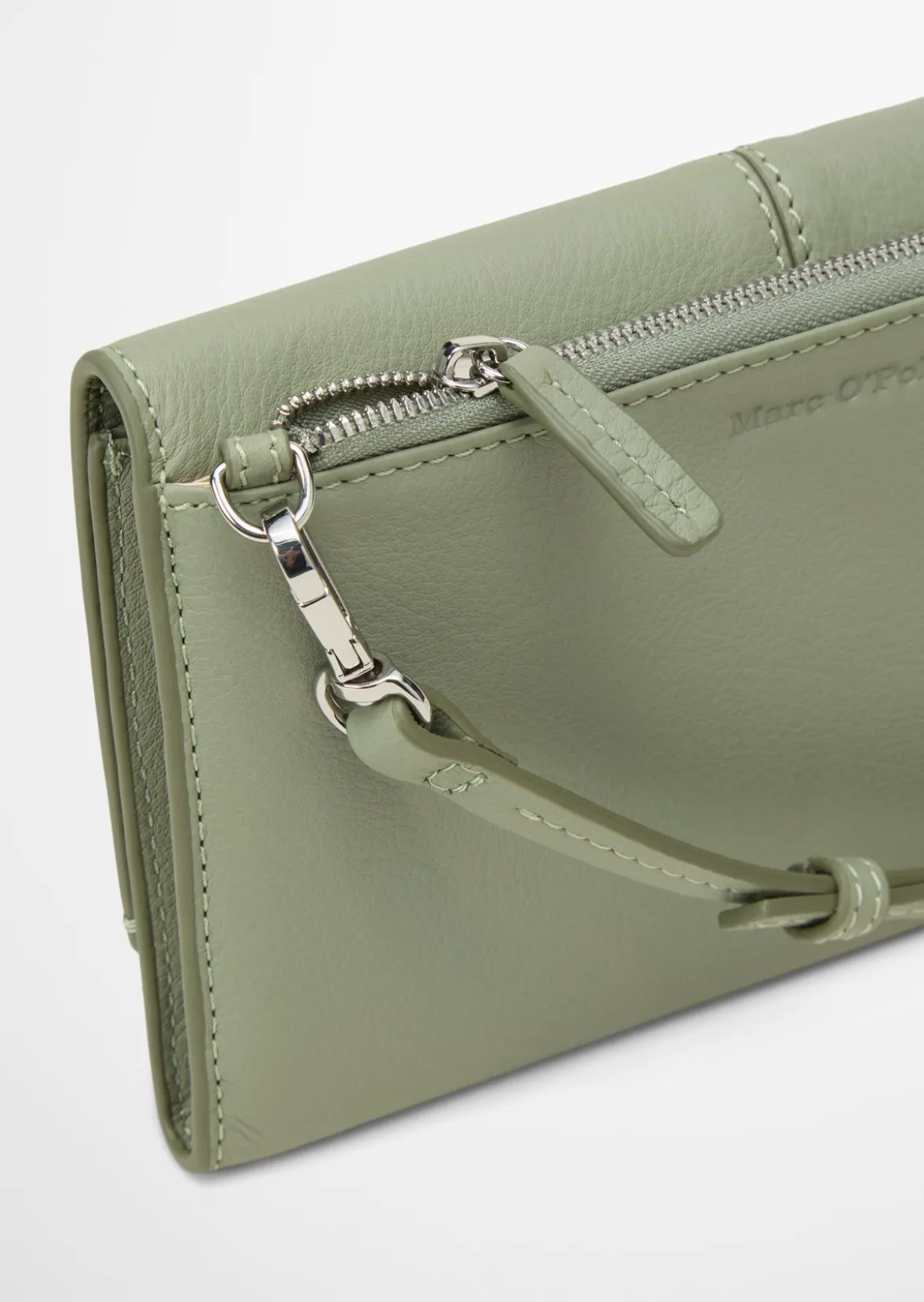 2in1 Crossbody Bag aus fein genarbtem Rindleder