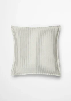 Kissenbezug Model Classic Fine Stripe aus reiner Bio-Baumwolle