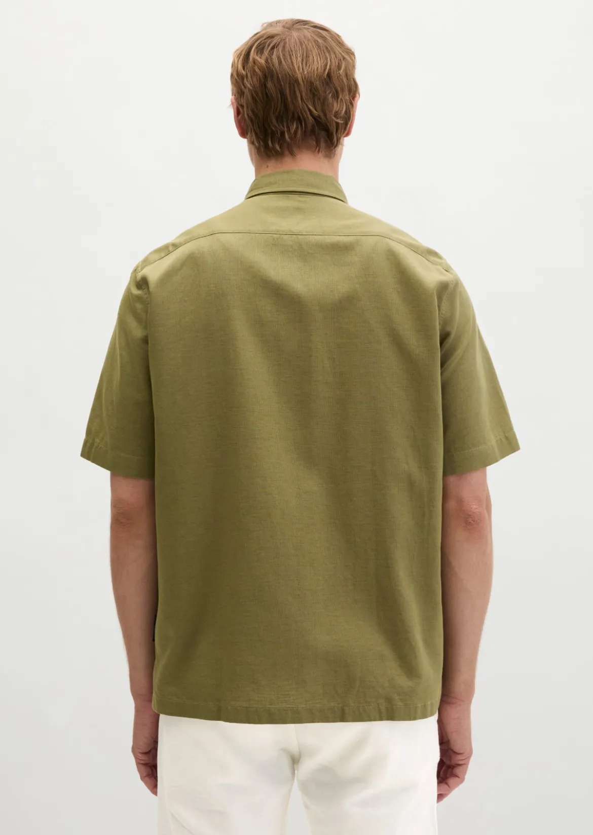 Kurzarm-Hemd regular aus weichem TENCEL™ Lyocell - Mix