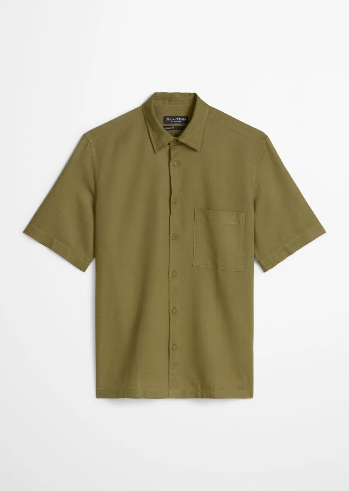 Kurzarm-Hemd regular aus weichem TENCEL™ Lyocell - Mix