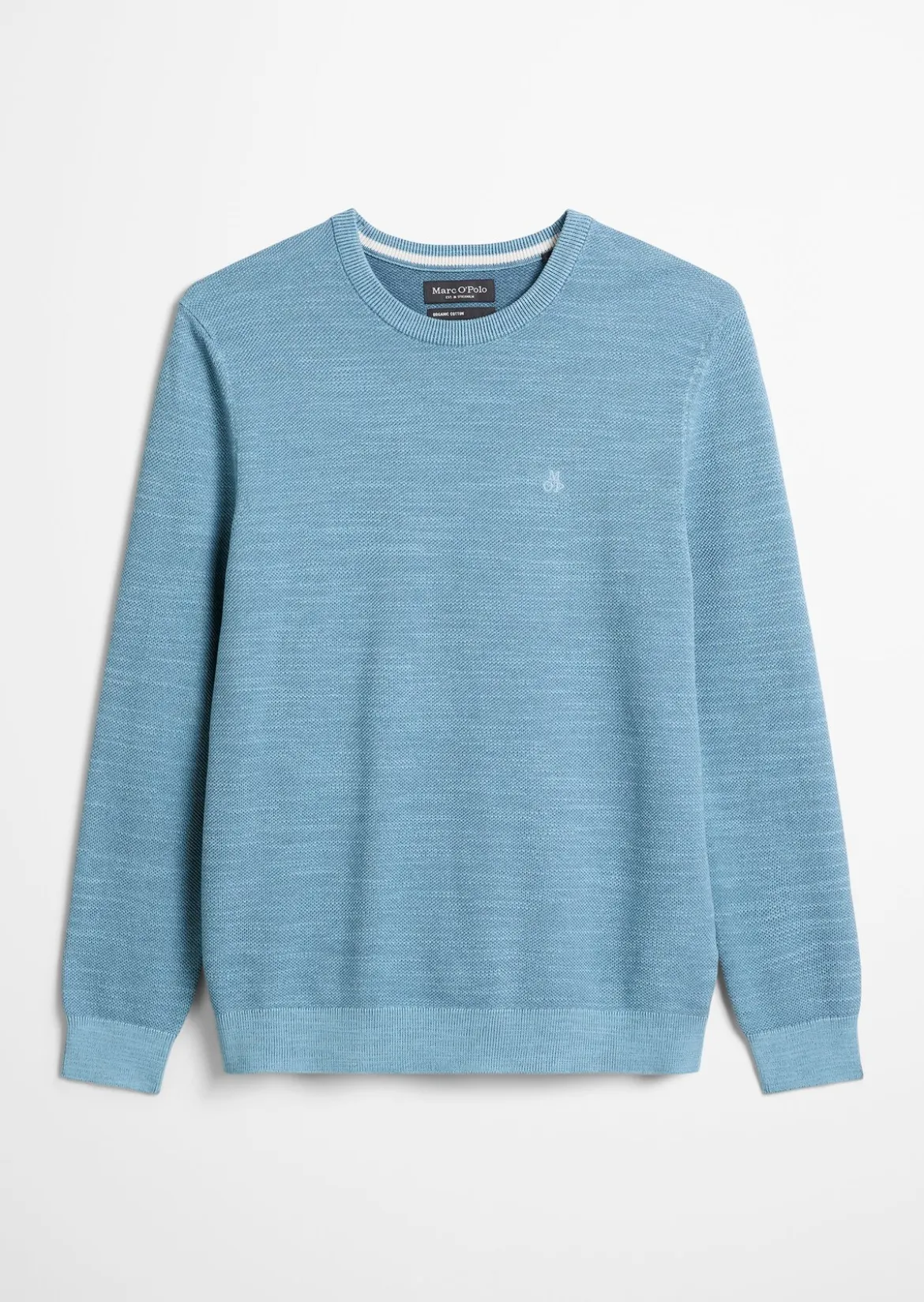 Pullover regular mit feiner Piqué-Struktur