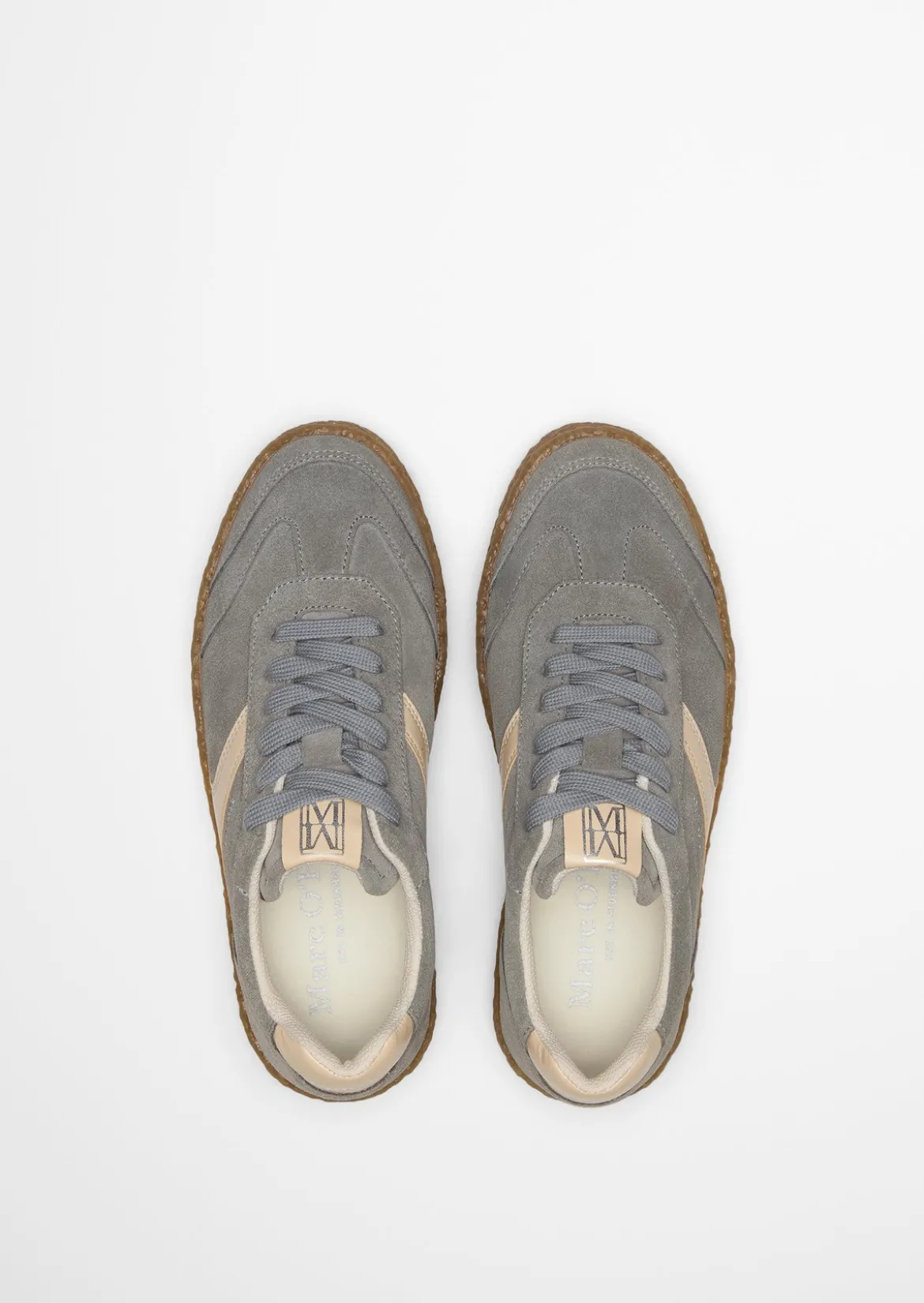 Sneaker Model Cortney aus softem Veloursleder