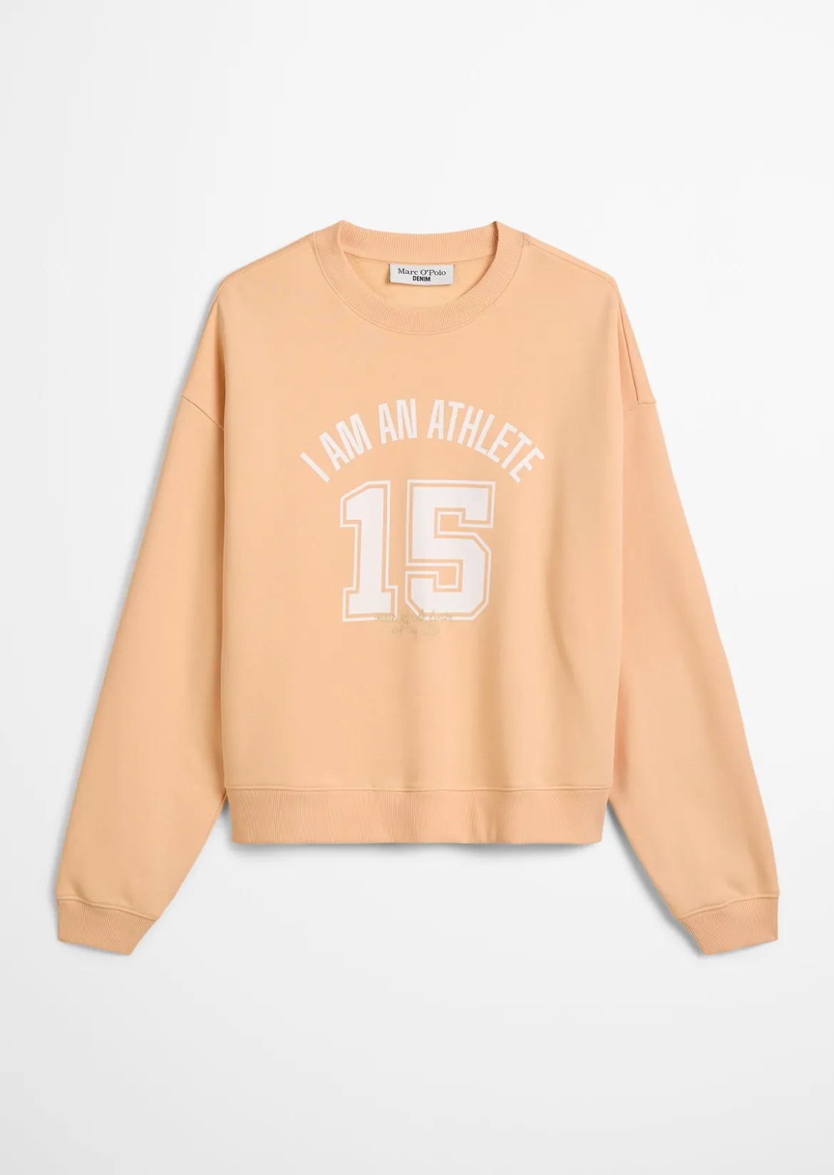 Sweatshirt im College-Stil relaxed mit kuschelig gerauter Innenseite