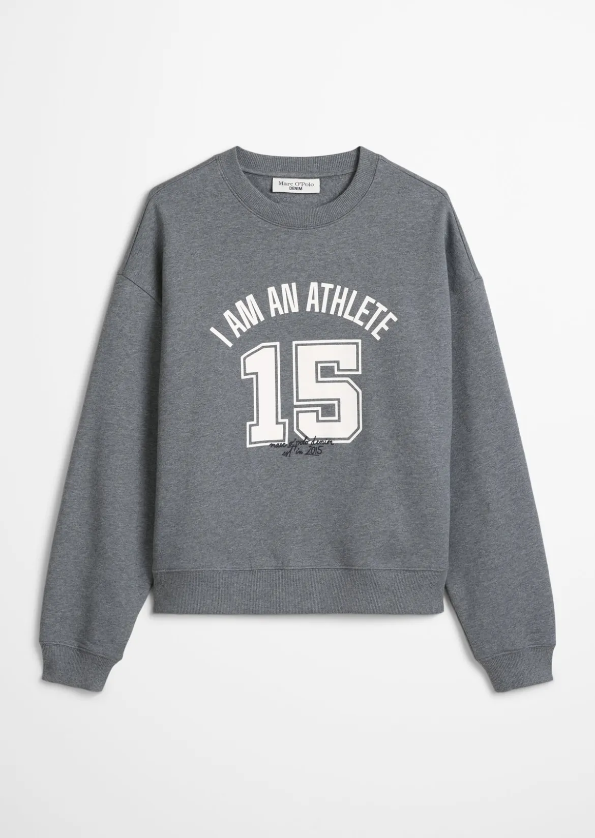 Sweatshirt im College-Stil relaxed mit kuschelig gerauter Innenseite