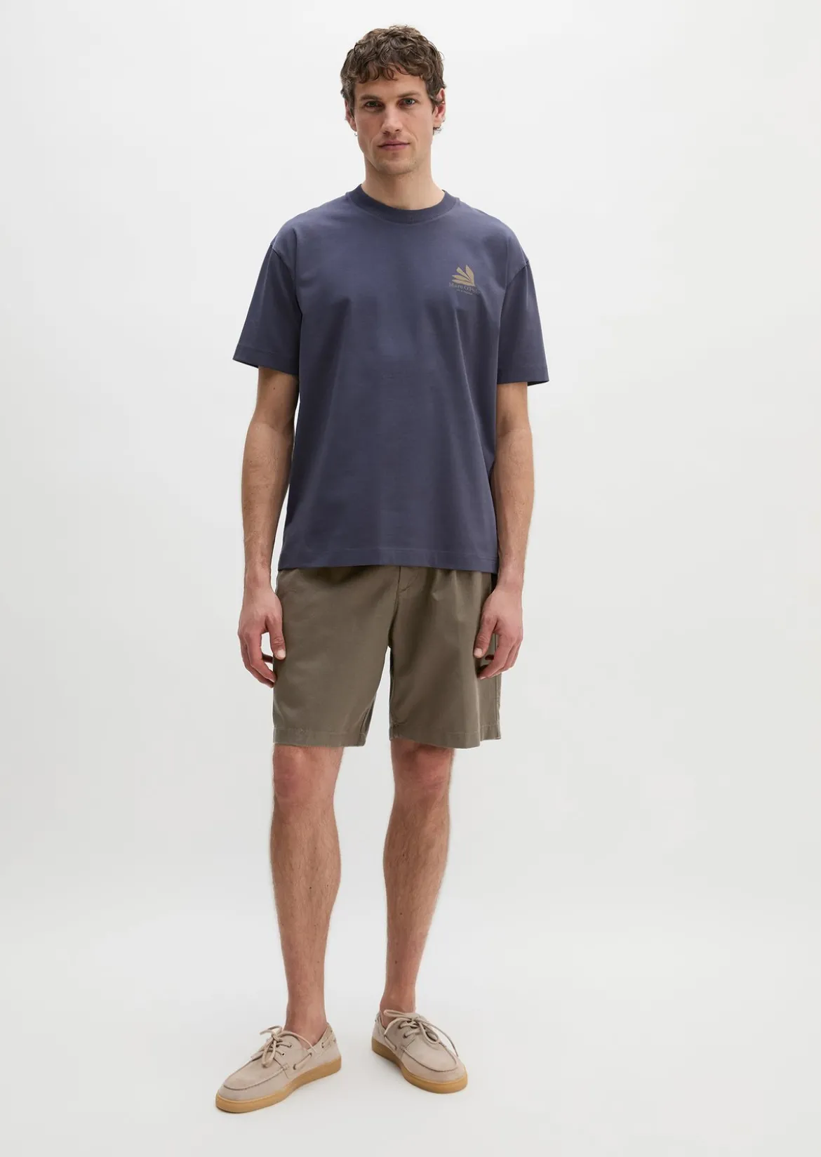 T-Shirt loose mit Rückenprint