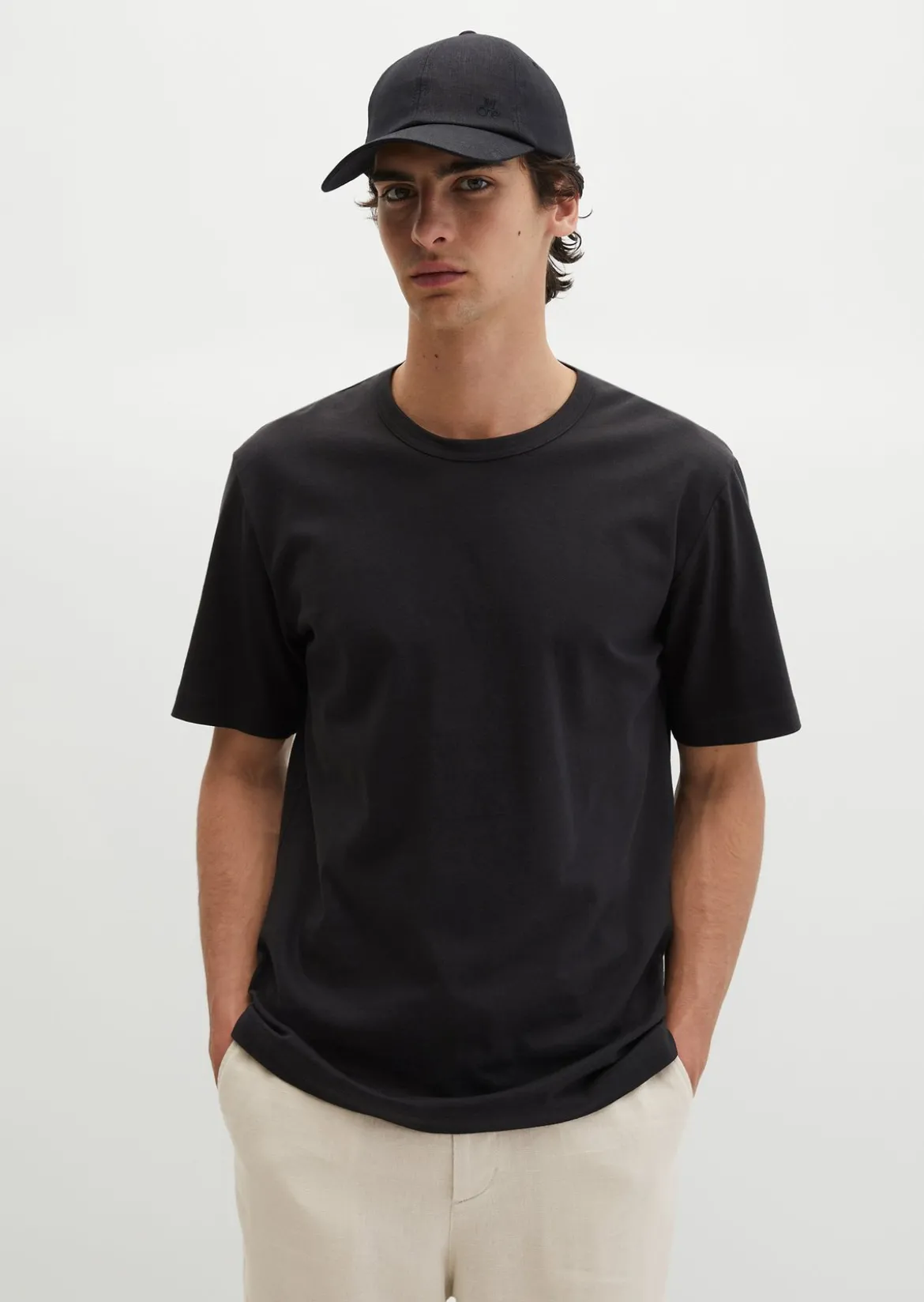 T-Shirt regular aus hochwertiger Bio-Baumwolle