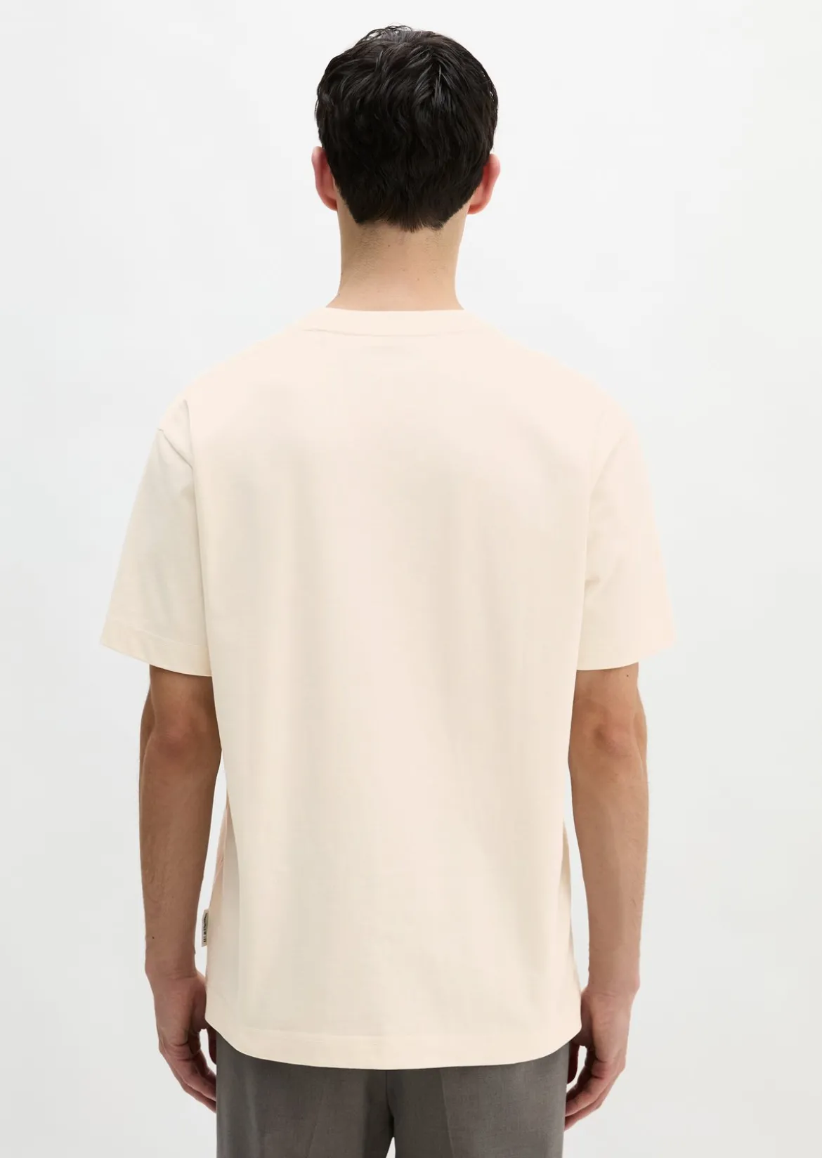 T-Shirt relaxed aus schwerem Bio-Baumwoll-Jersey