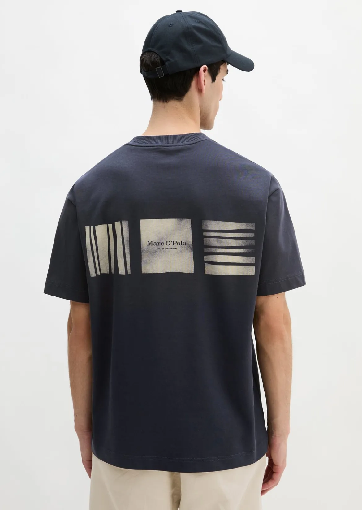 T-Shirt relaxed mit Rückenprint