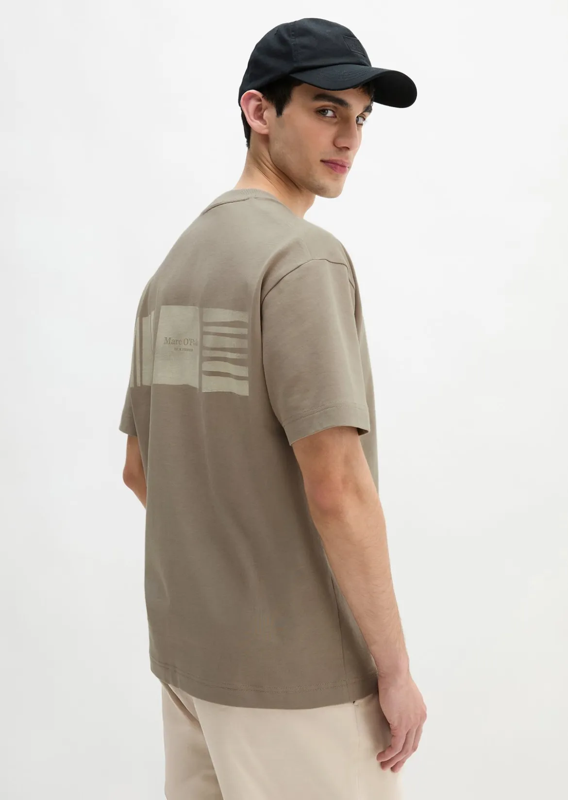T-Shirt relaxed mit Rückenprint