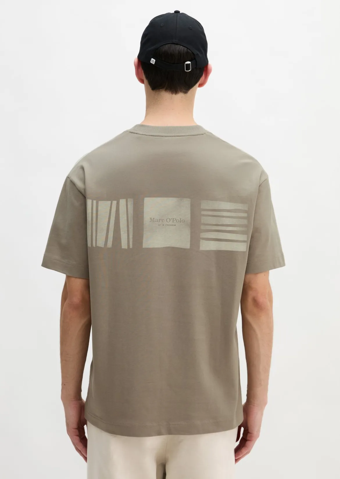 T-Shirt relaxed mit Rückenprint